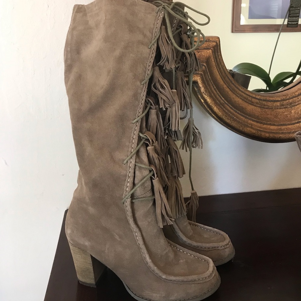 Joyfolie Cheyenne boots in Brindle women’s size 6